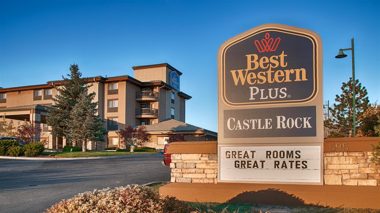 Best Western Plus Castle Rock Hotell Exteriör bild